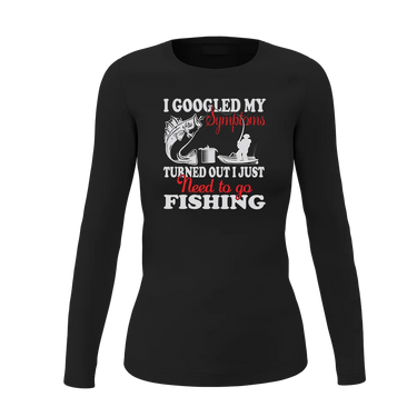 Fishing Symptoms Women Long Sleeve Shirt